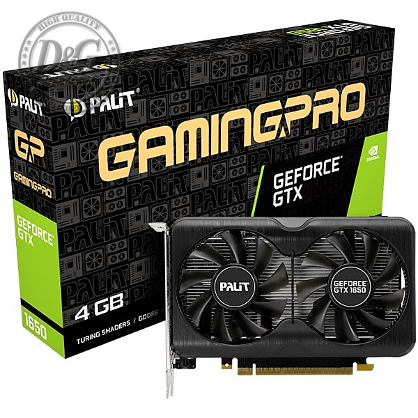 Palit GeForce GTX 1650 GamingPro 4GB DDR6