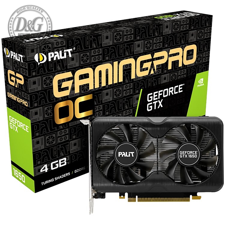 Palit GeForce GTX 1650 GamingPro OC 4GB DDR6