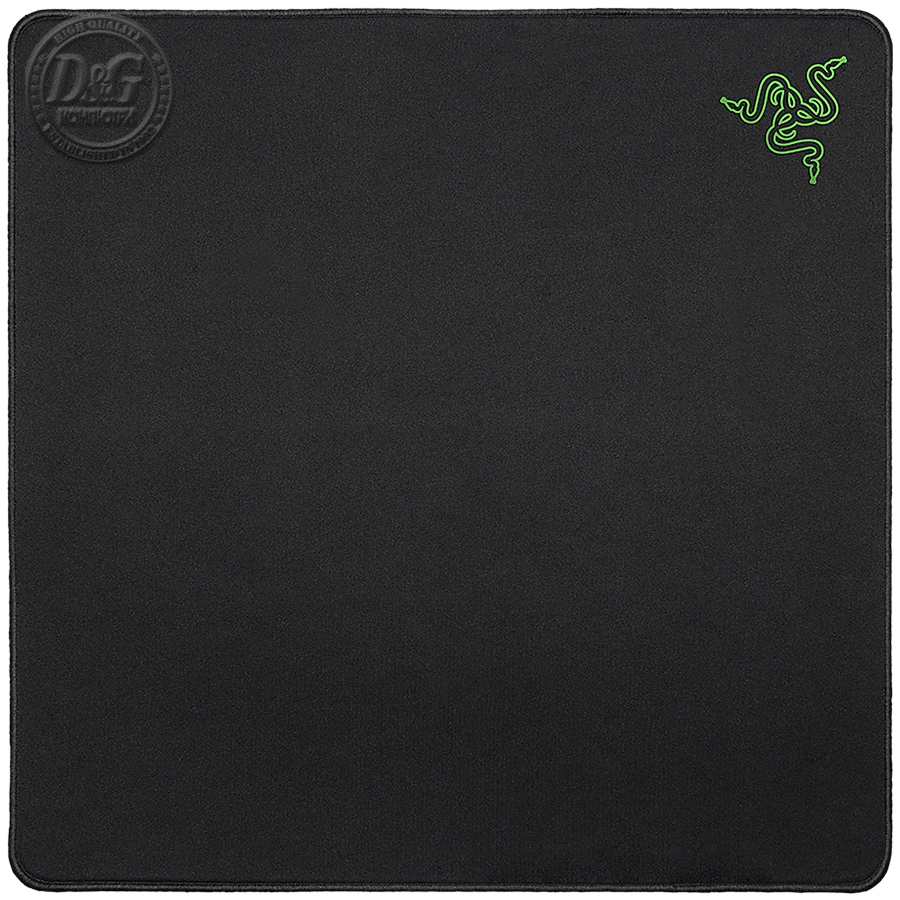 RAZER GIGANTUS ELITE EDITION, Ultra large size for low DPI gameplay 455mm x 455mm.OPTIMIZED GAMING SURFACE, ENGINEERED FOR SPEED AND CONTROL,Anti-fray stitching