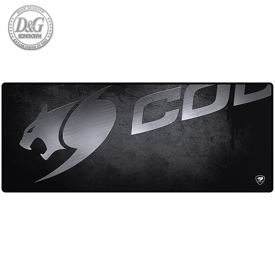 COUGAR Arena X, Gaming Mouse Pad, Extra Large Pro Gaming Surface, Water Proof, Wave-Shaped Anti-Slip Rubber Base, 1000 x 400 x 5 mm, Natural ruber