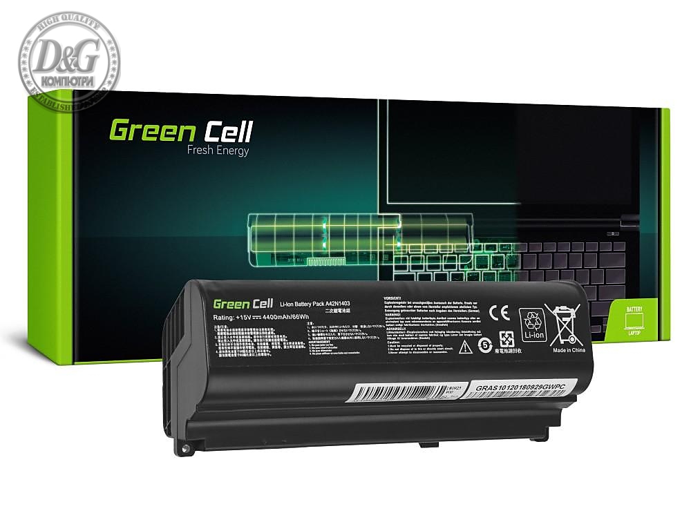 Батерия  за лаптоп GREEN CELL, Asus ROG G751, G751J, 15V, 4400 mAh