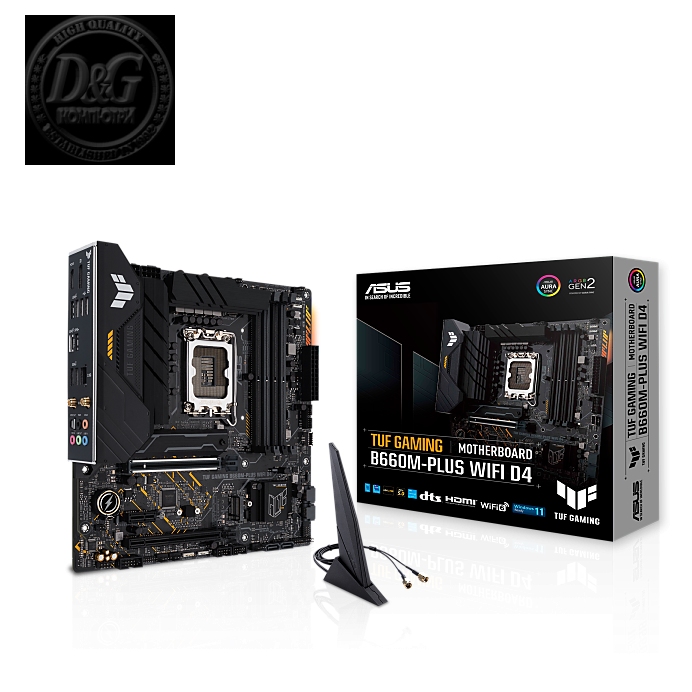 ASUS TUF GAMING B660M-PL WF D4