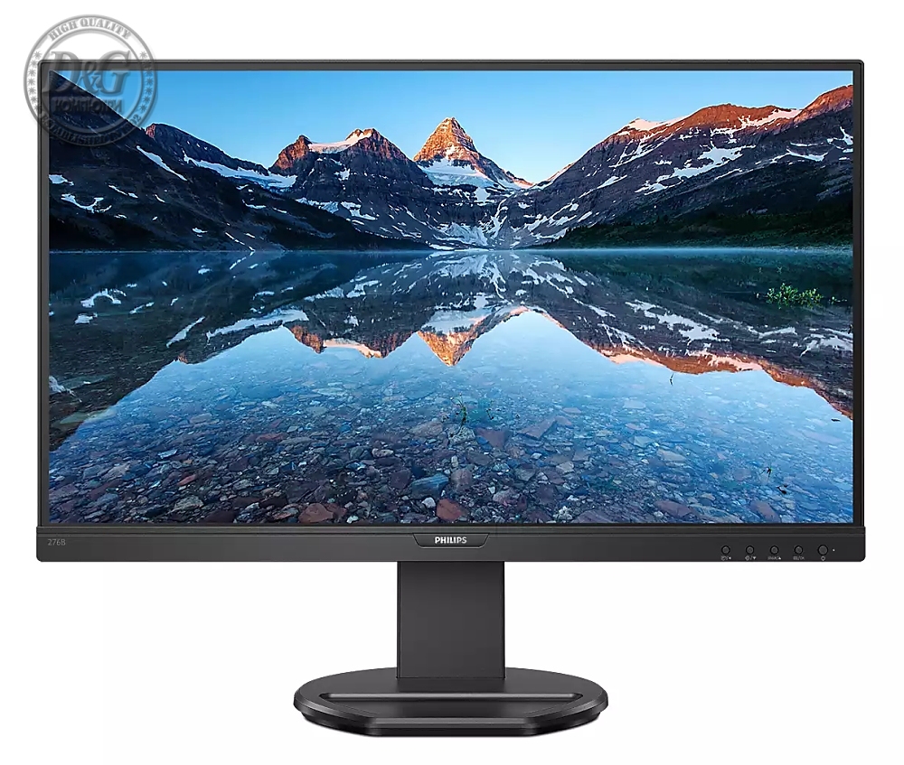 Philips 276B9/00, 27" IPS WLED, 2560x1440@75Hz, 4ms GtG, 350cd/m2, 1000:1, DCR 50M:1, Adaptive Sync, FlickerFree, Low Blue Mode, 2Wx2, Tilt, Height Adjust, Pivot, Swivel, HDMI, DP, USB hub