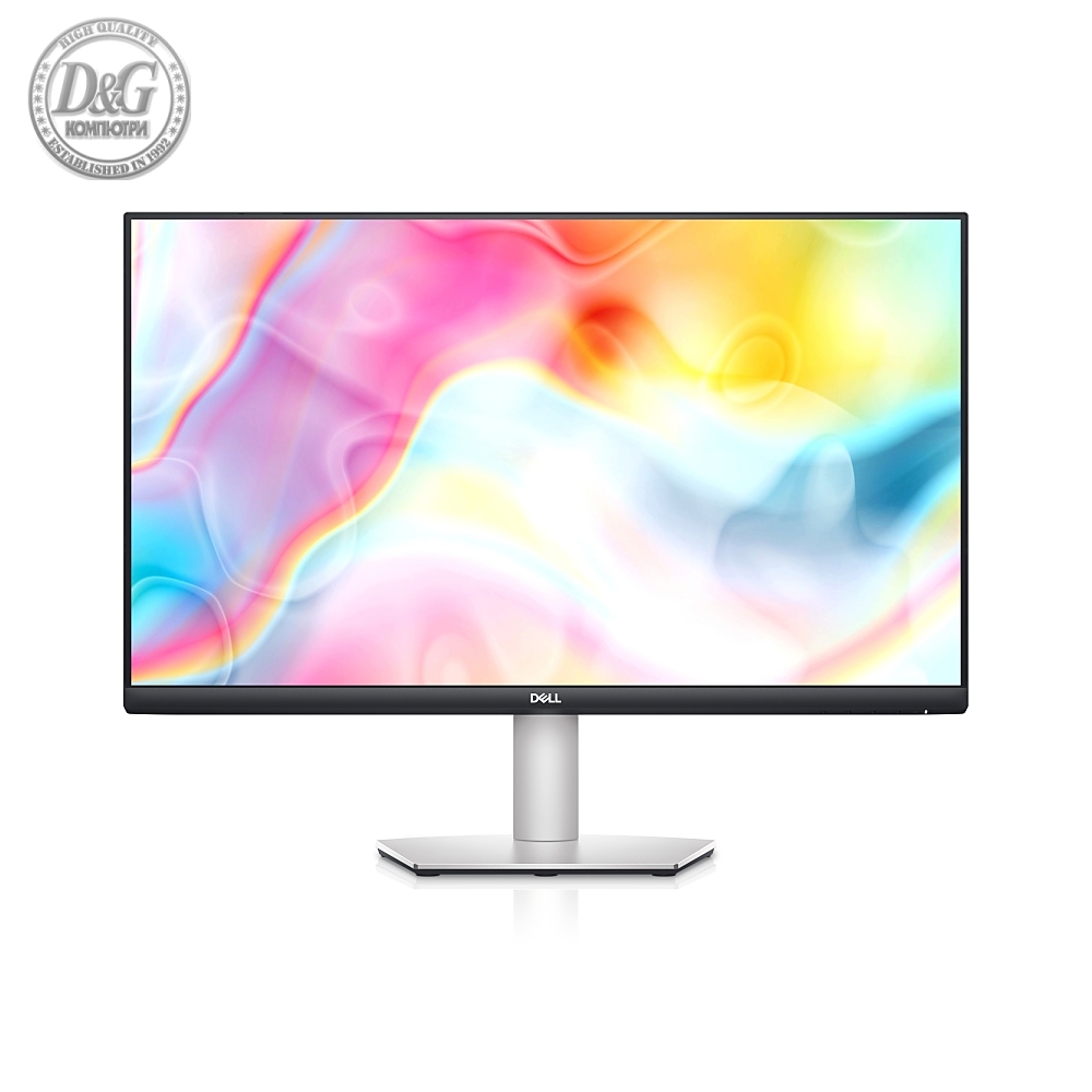 Dell S2722QC, 27" IPS Anti-Glare, LED, 4ms, 1000:1, 350 cd/m2, UHD 4K (3840x2160), 99% sRGB, AMD FreeSync, HDMI, USB-C, USB 3.2 hub, Speakers, Height Adjustable, Pivot, Swivel, Tilt, Black