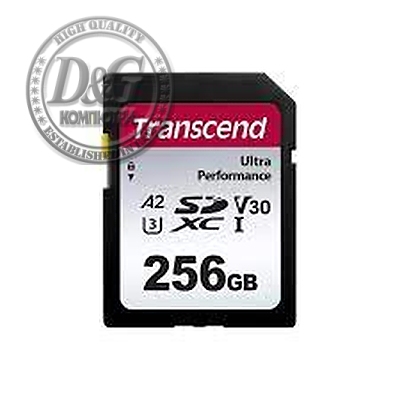 Transcend 256GB SD Card UHS-I U3 A2 Ultra Performance