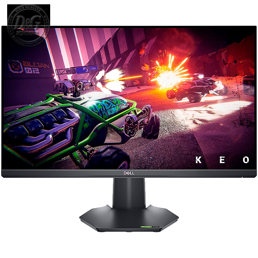 Dell Gaming Monitor LED G2422HS, 23.8", FHD 1920x1080, 16:9 165Hz, IPS AG, FlickerFree, 350 cd/m2, 1000:1, 178/178, 1ms, 2x HDMI, DP, FreeSync Premium, G-Sync Compatible, Height, Tilt adjustable, 3Y