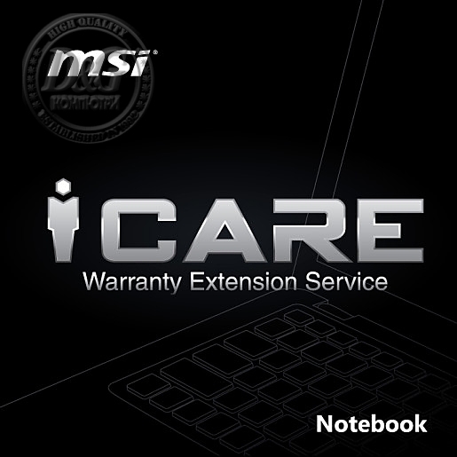 MSI 1Y WARRANTY EXTENSION FOR Notebook, It need to be register with the end-user invoice of NOTEBOOK within 30 days