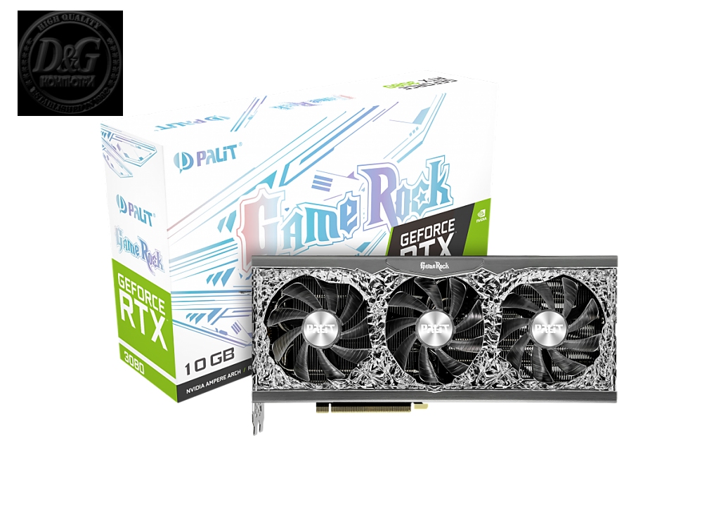 PALIT RTX3080 GAMEROCK 10G LHR