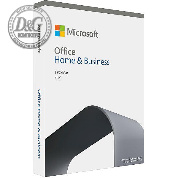 Офис пакет Office Home and Business 2021 за  Windows и МАС