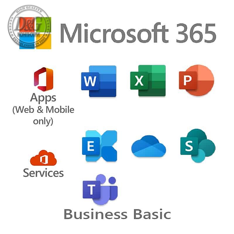 Софтуер Microsoft 365 Business Basic