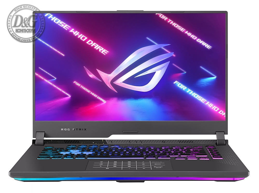 Asus ROG Strix G15 G513RM-HQ156, AMD Ryzen7 6800H (8-core/16-thread, 20MB cache, up to 4.7 GHz max boost),15.6"FHD IPS AG WQHD (2560x1440)165Hz,16GB DDR5 4800,1TB PCIE NVME,NVIDIA GeForce RTX 3060 6GB GDDR6 ,,Illum. Kbd 4 zone,no OS, Grey