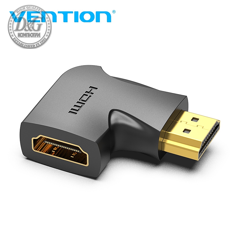 Vention Адаптер Adapter HDMI Vertical Flat 90 Degree M/F - AIPB0