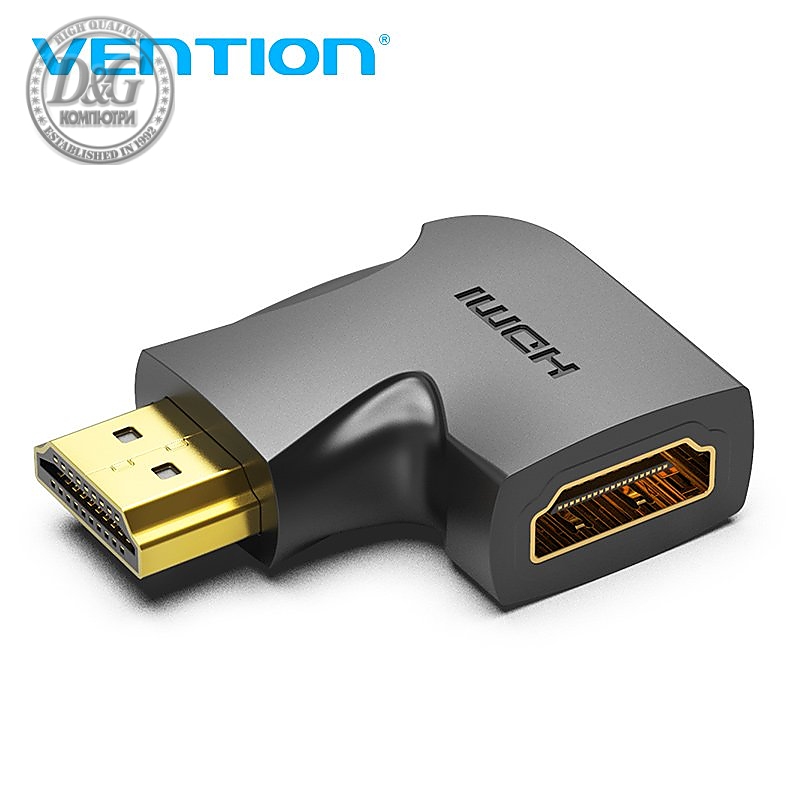 Vention Адаптер Adapter HDMI Vertical Flat 270 Degree M/F - AIQB0