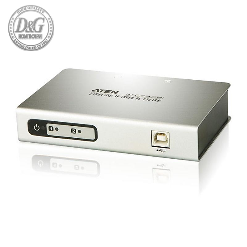 2-портов хъб ATEN ATEN UC2324, USB към RS-232