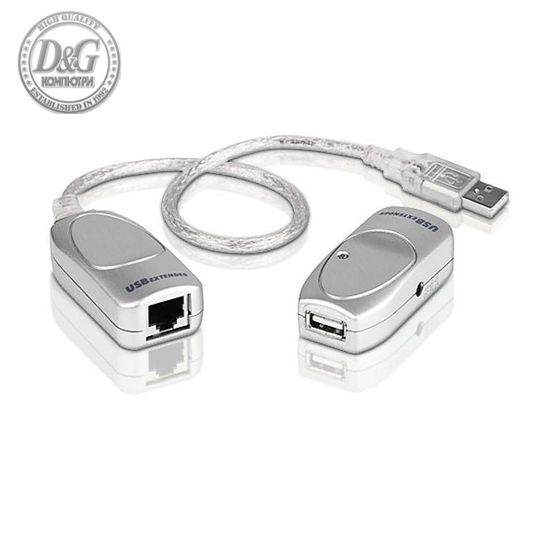 Екстендър ATEN UCE60, USB Cat 5, до 60 метра