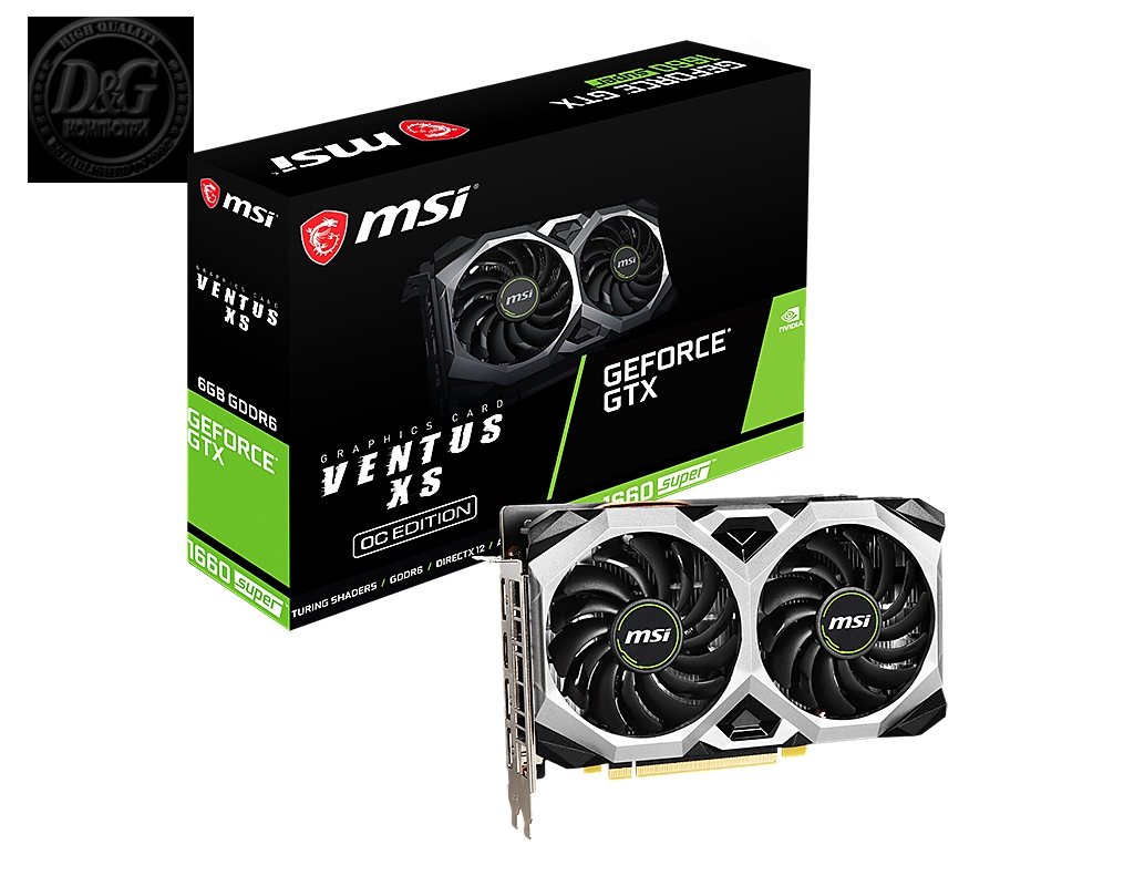 MSI GTX1660 SUPER VENTUS XS OC