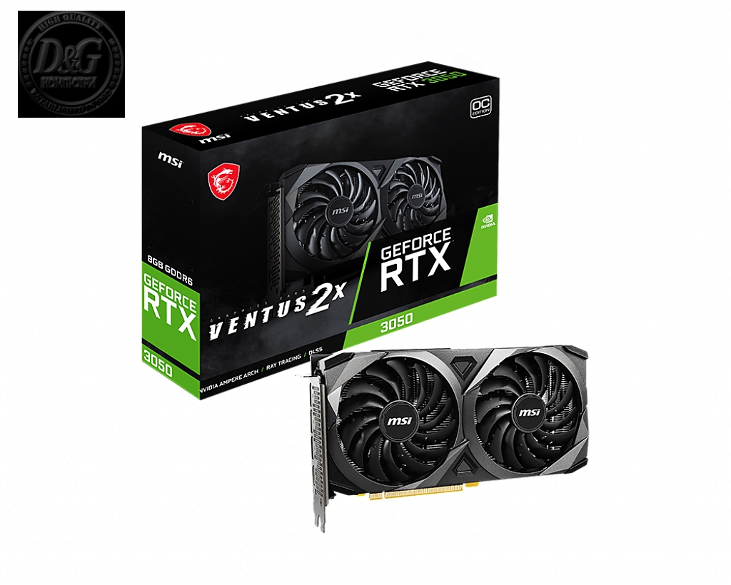 MSI RTX3050 VENTUS 2X 8G OC