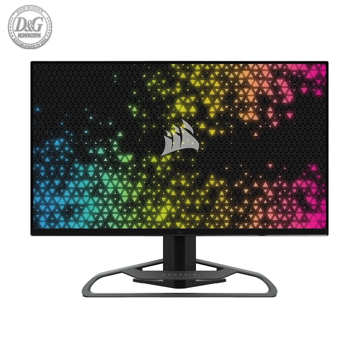 Монитор Corsair XENEON 165Hz, IPS, 32 inch, Wide, QHD, 1ms, HDR 400, HDMI, DisplayPort, USB-C, Черен