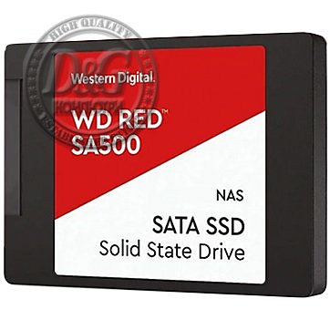 WD SSD Red 500GB 2.5 SATA 6Gb/s, Read/Write: 560 / 530 MB/s, Random Read/Write IOPS 95K/85K, TBW 350