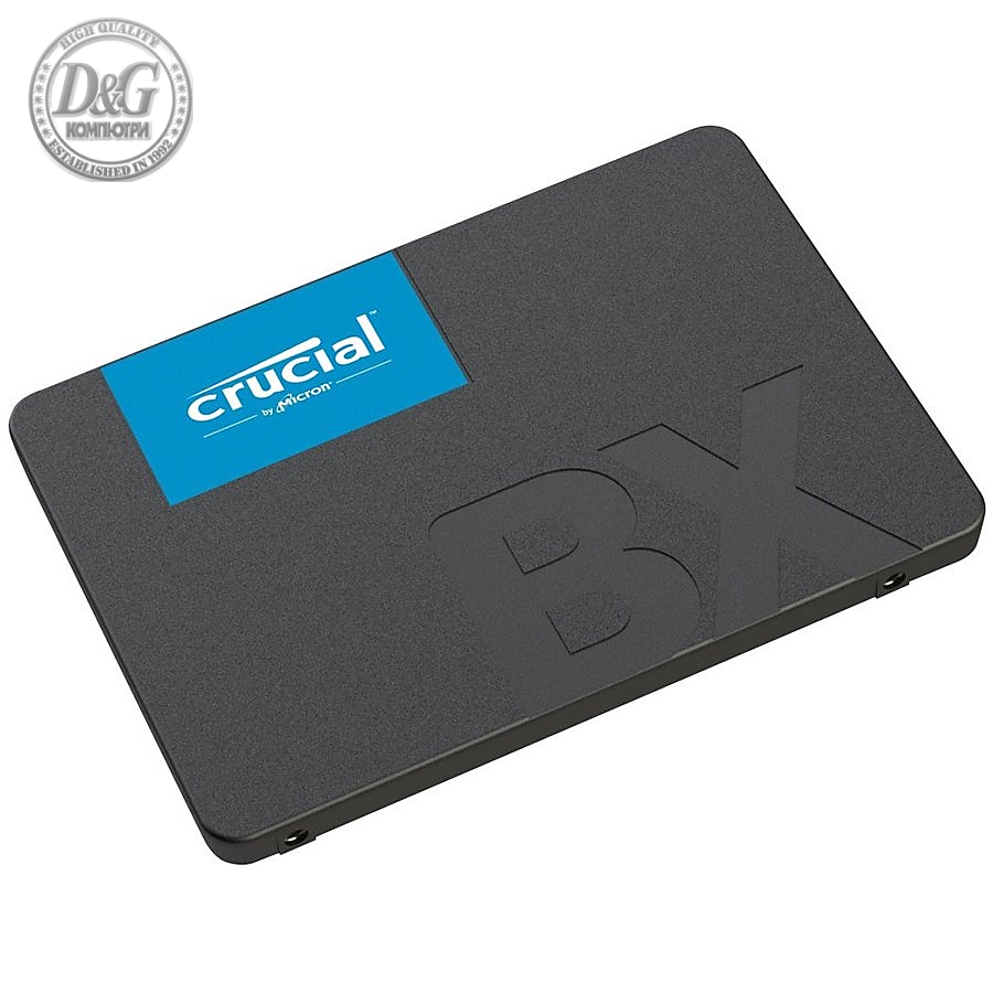 CRUCIAL BX500 240GB SSD, 2.5” 7mm, SATA 6 Gb/s, Read/Write: 540 / 500 MB/s