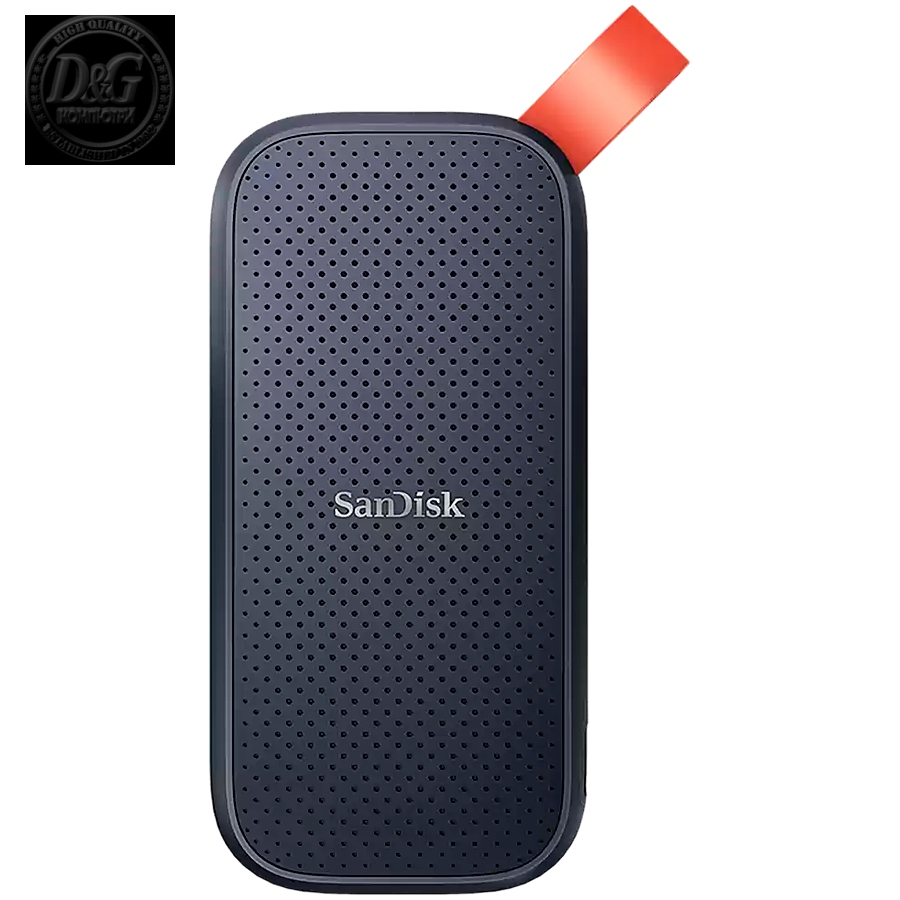 SANDISK External 480GB SSD, USB 3.2, Read: 520 MB/s