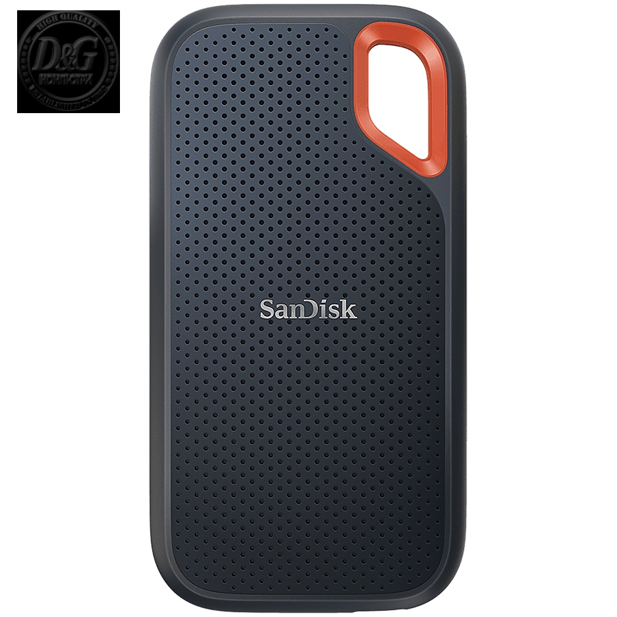 SanDisk Extreme Portable SSD V2 500GB USB 3.2 1050MB/s Read, 1000MB/s Write