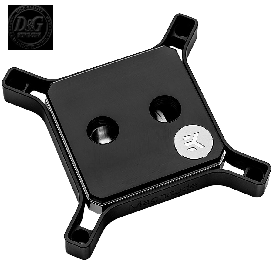 EK-Quantum Magnitude D-RGB - 1700 Nickel + Acetal, CPU water block (Socket LGA 1700)