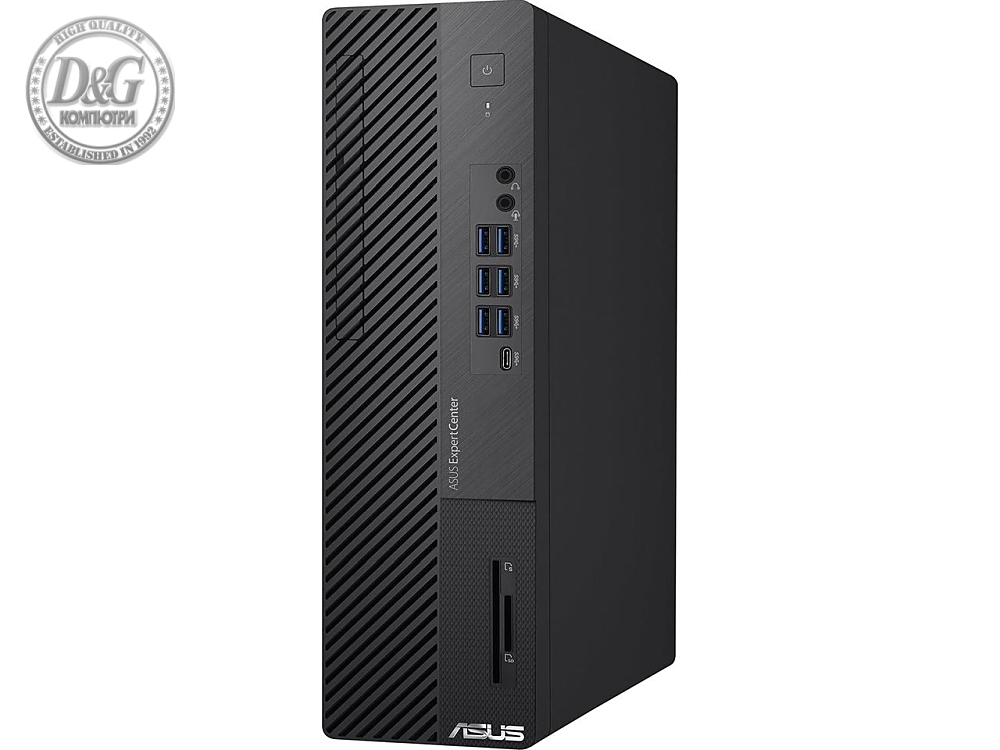 Asus ExpertCenter D7 MiniT(9L) D700SAES-710700019R, Intel Core i7-10700 2.9GHz (16M Cache, up to 4.3 GHz), 16GB 3200MHz DDR4- U-DIMM,512GB M.2 NVMe PCIe,1x RJ45,1x HDMI 1.4, VGA, 1xDP, 2xPS2,(300W+80 Platitum) ,DVD+/-RW, 802.11n, BT,Win10 Pro,WO Ke, Blac