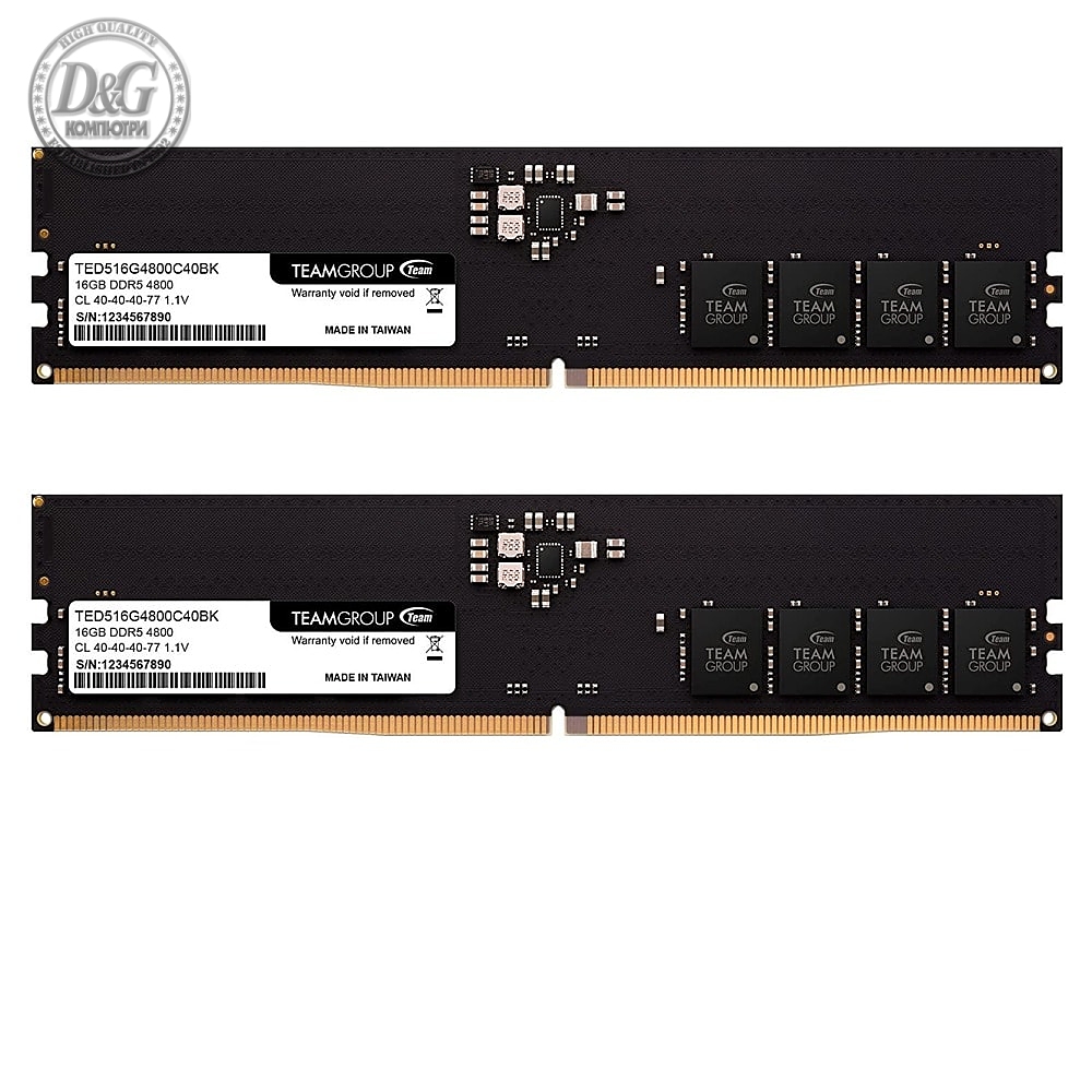 2X16G DDR5 4800 TEAM ELITE