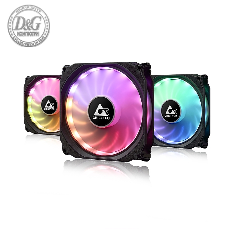 Chieftec Tornado 3 x RGB Fan