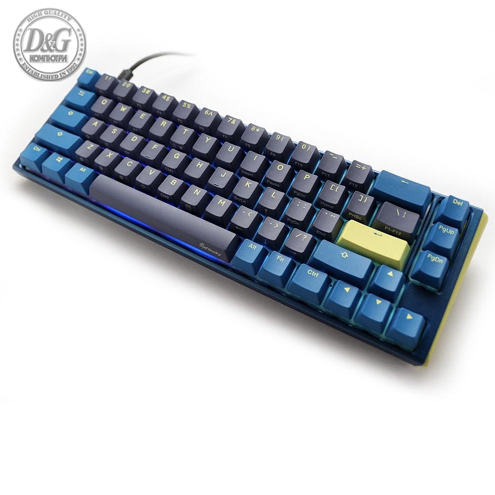 Геймърскa механична клавиатура Ducky One 3 Daybreak SF 65%, Cherry MX Black