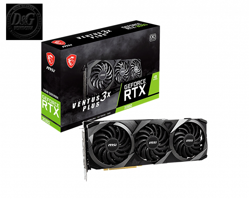 MSI RTX3080 VENT3X PLUS 12 OC