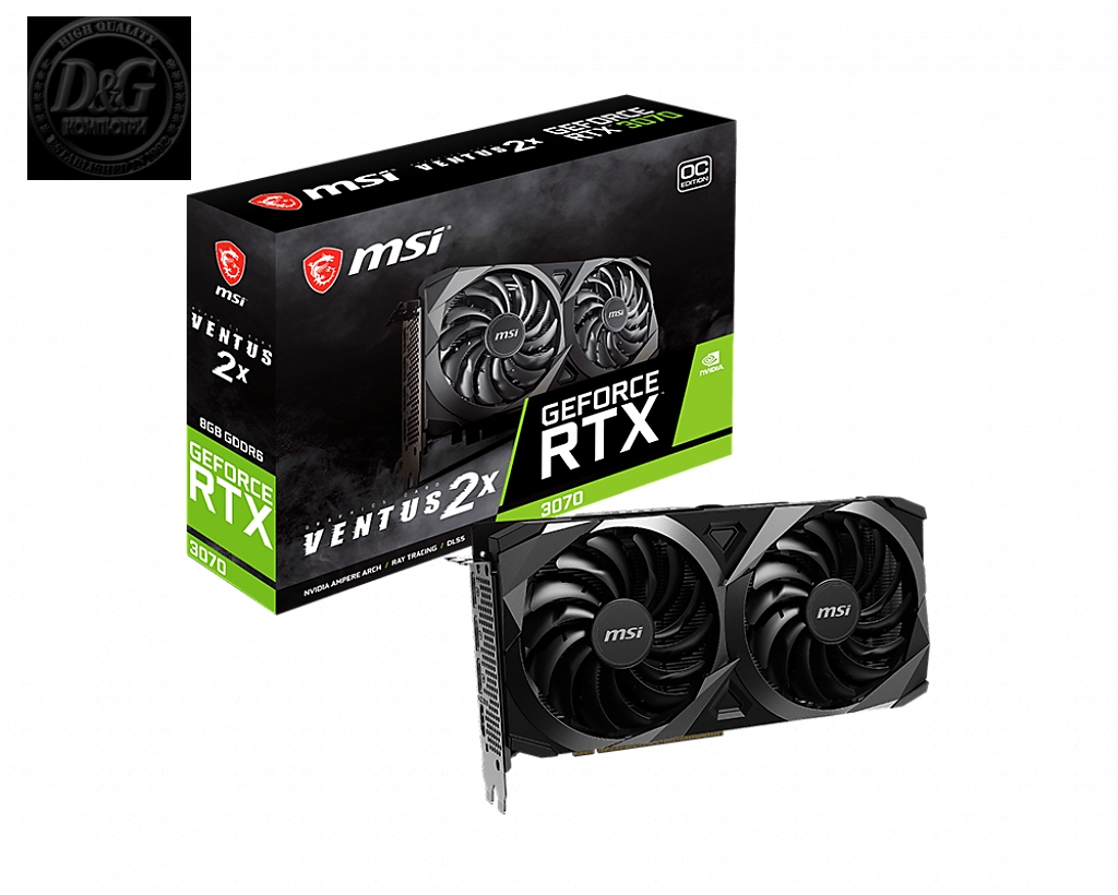 MSI RTX3070 VENTUS 2X OC LHR