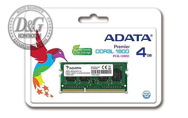 4G DDR3L 1600 ADATA SODIMM