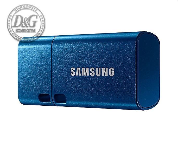 Samsung 128 GB Flash Drive, 400 MB/s, USB-C 3.1, Blue