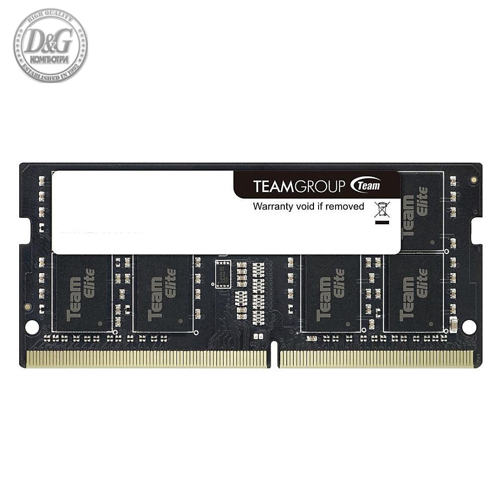 Памет Team Group Elite DDR4 SO-DIMM 8GB 3200MHz CL22 1.2V TED48G3200C22-S01