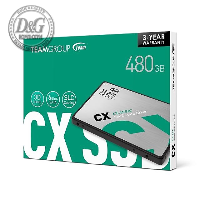 TEAM SSD CX1 480GB 2.5 INCH