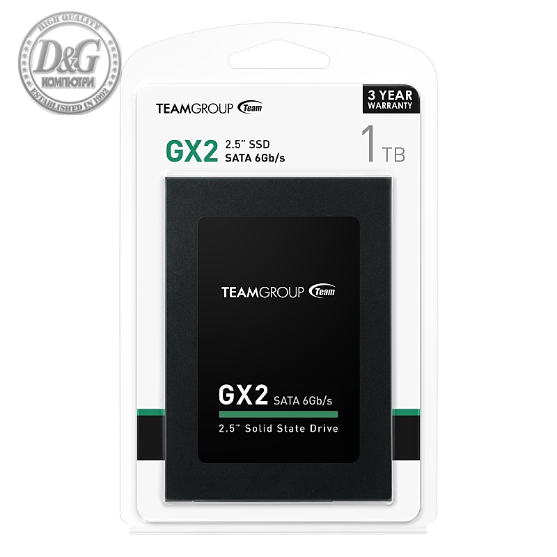 TEAM SSD GX2 1T 2.5INCH