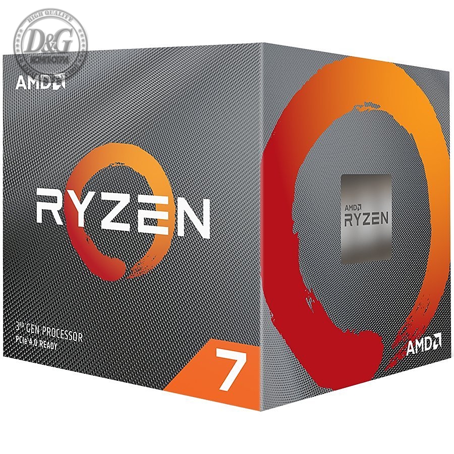 AMD CPU Desktop Ryzen 7 8C/16T 5700X (3.4/4.6GHz Boost,36MB,65W,AM4) Box