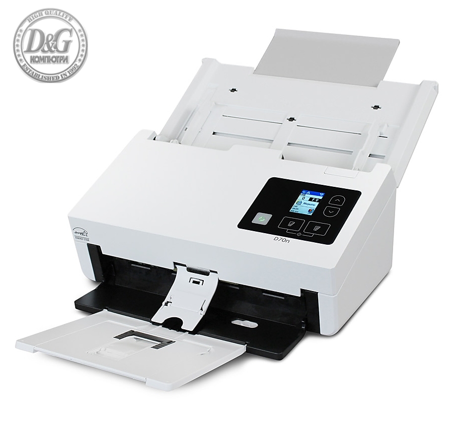 Xerox D70n workgroup scanner with Ethernet (network) and USB 3.1 connection. 100 sheet DADF