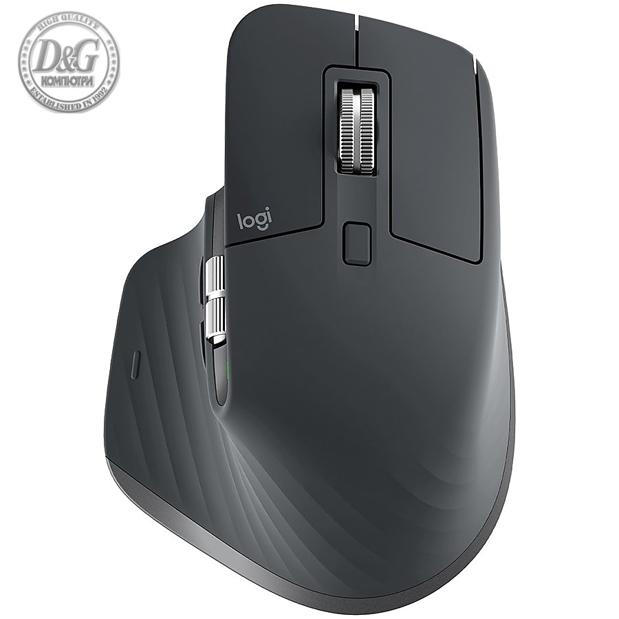 LOGITECH MX Master 3S Performance Wireless Mouse  - GRAPHITE - BT - EMEA