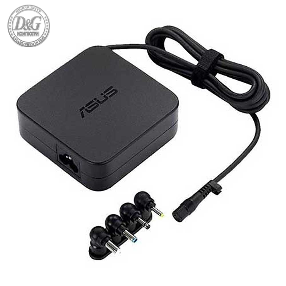 Asus Adapter U90W multi tips charger, 3 pin, 6 pcs, Black