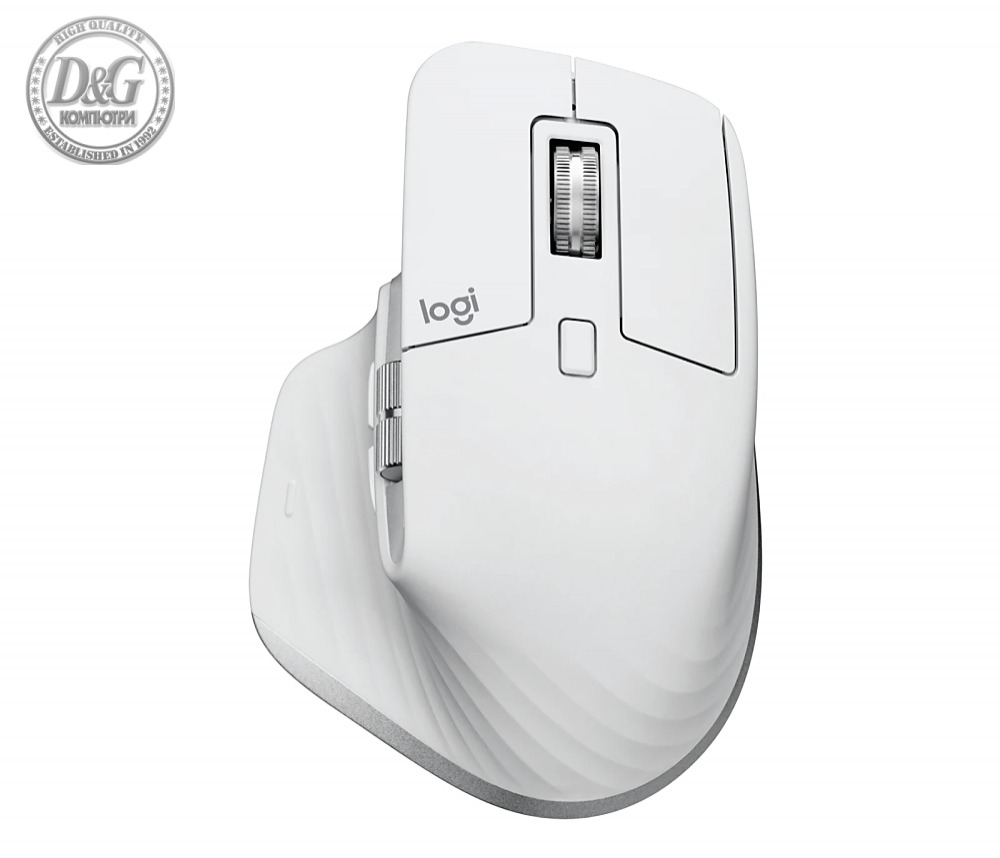 Logitech MX Master 3S Performance Wireless Mouse  - PALE GREY - EMEA