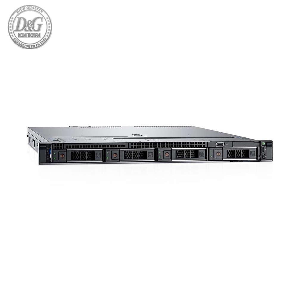 Dell PowerEdge R6515, Chassis 4 x 3.5 HotPlug, AMD EPYC 7302, 16GB, 1x600GB, Rails, Bezel, Broadcom 5720 Dual Port, PERC H330, iDRAC9 Enterprise 15G, Redundant 550W, 3Y Basic Onsite