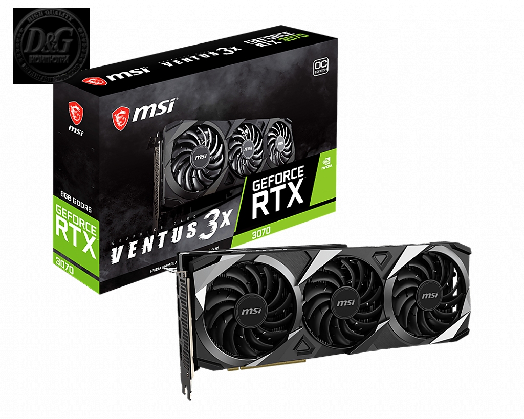 MSI RTX3070 VENTUS 3X+ OC LHR