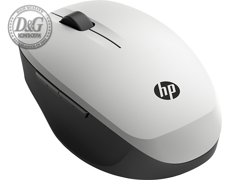 HP Dual Mode Silver WIFI Mouse 300