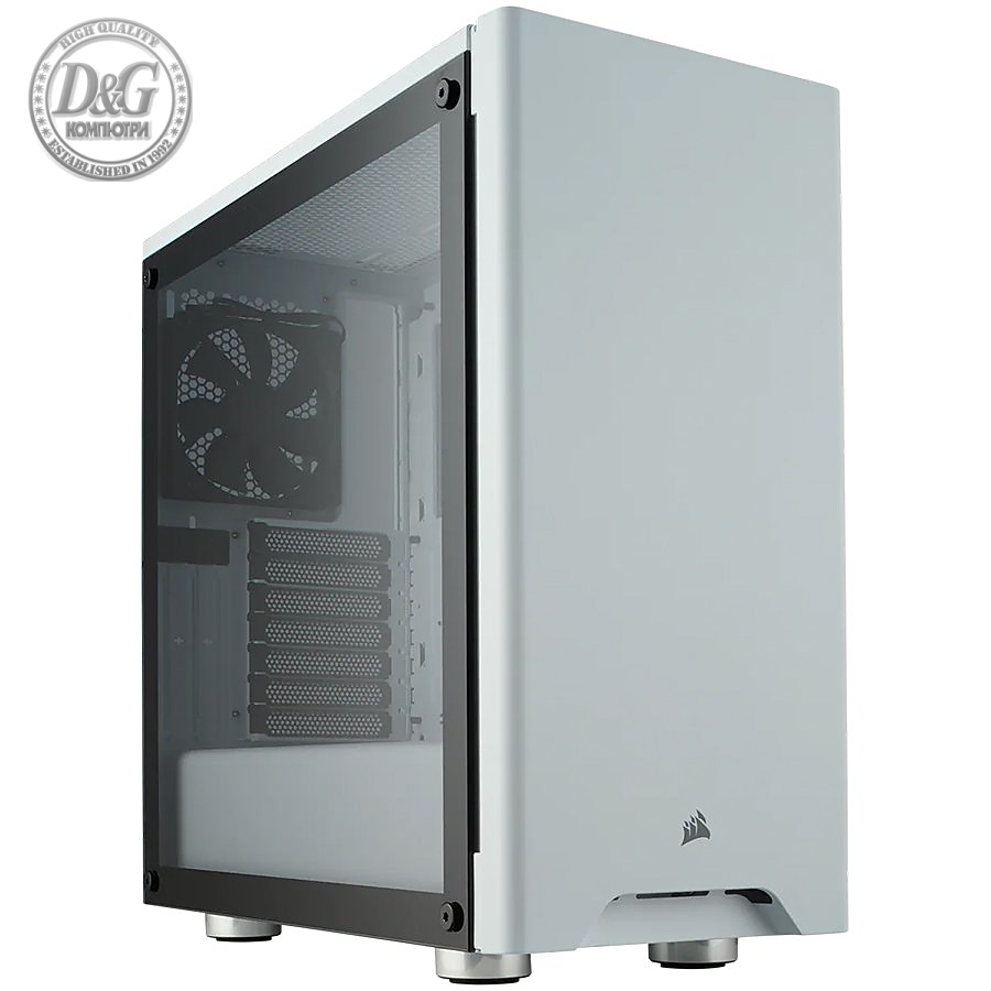 CORSAIR Carbide Series 275R Tempered Glass Mid-Tower Gaming Case — White