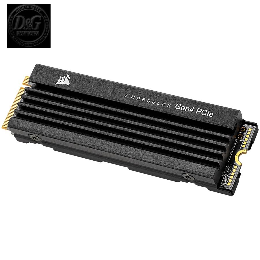 Corsair MP600 PRO LPX 4TB M.2 NVMe PCIe Gen. 4 x4 SSD