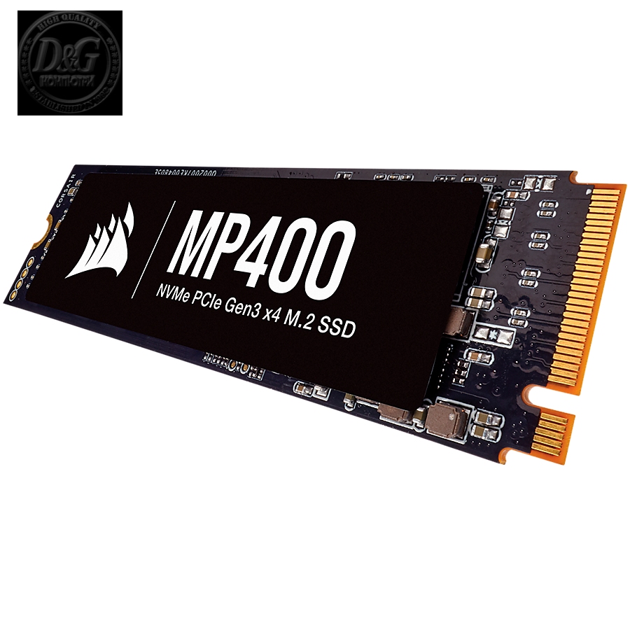 Corsair SSD 2TB MP400 PCIe x4 NVMe M.2 3D QLC (r/w: 3480/3000MB/s)