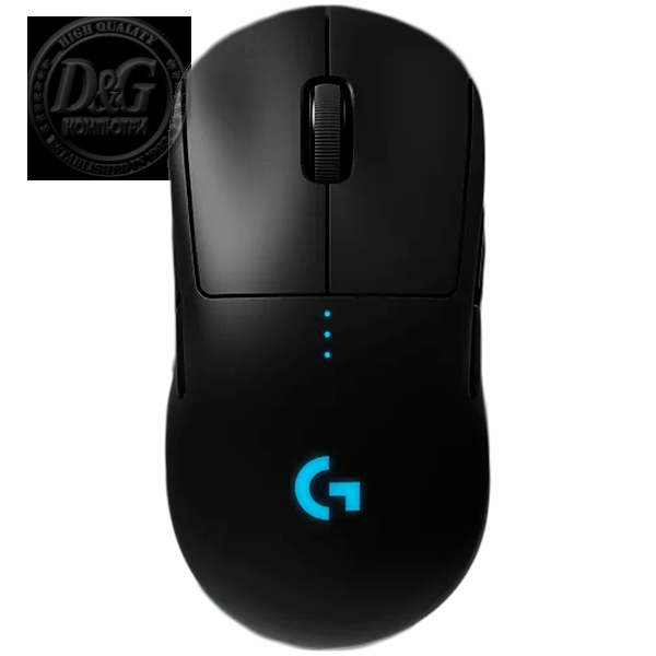 LOGITECH G PRO Wireless Gaming Mouse - LIGHTSPEED - BLACK - EER2